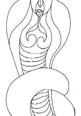 tekening serpent