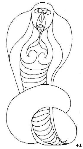 tekening serpent